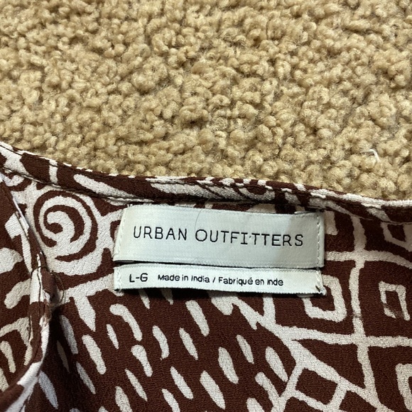 Brown&white urban outfitters dress🤍 - Picture 2 of 3